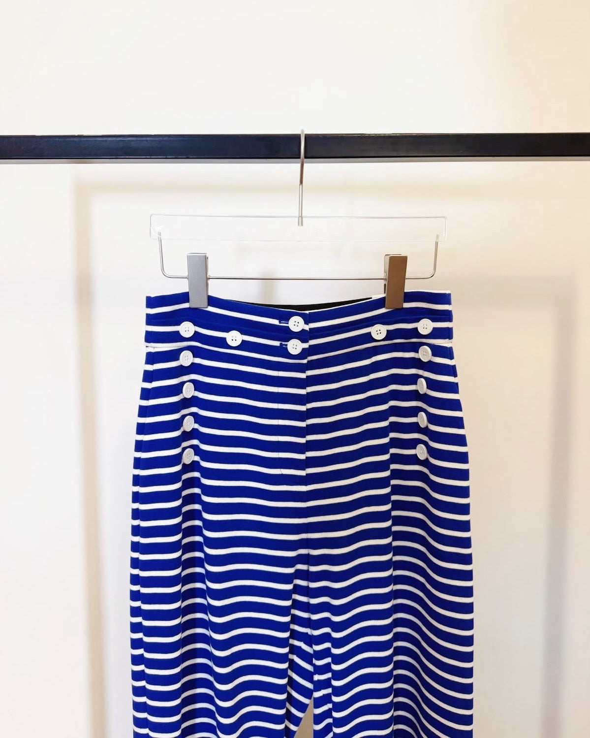 aalis OTTI bottom details stripe pants (Pop Blue)