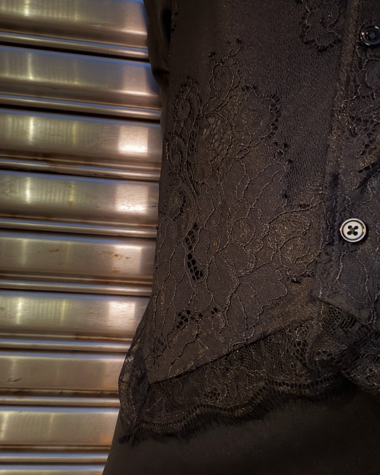 aalis FLAVIA lace waistcoat (Black)