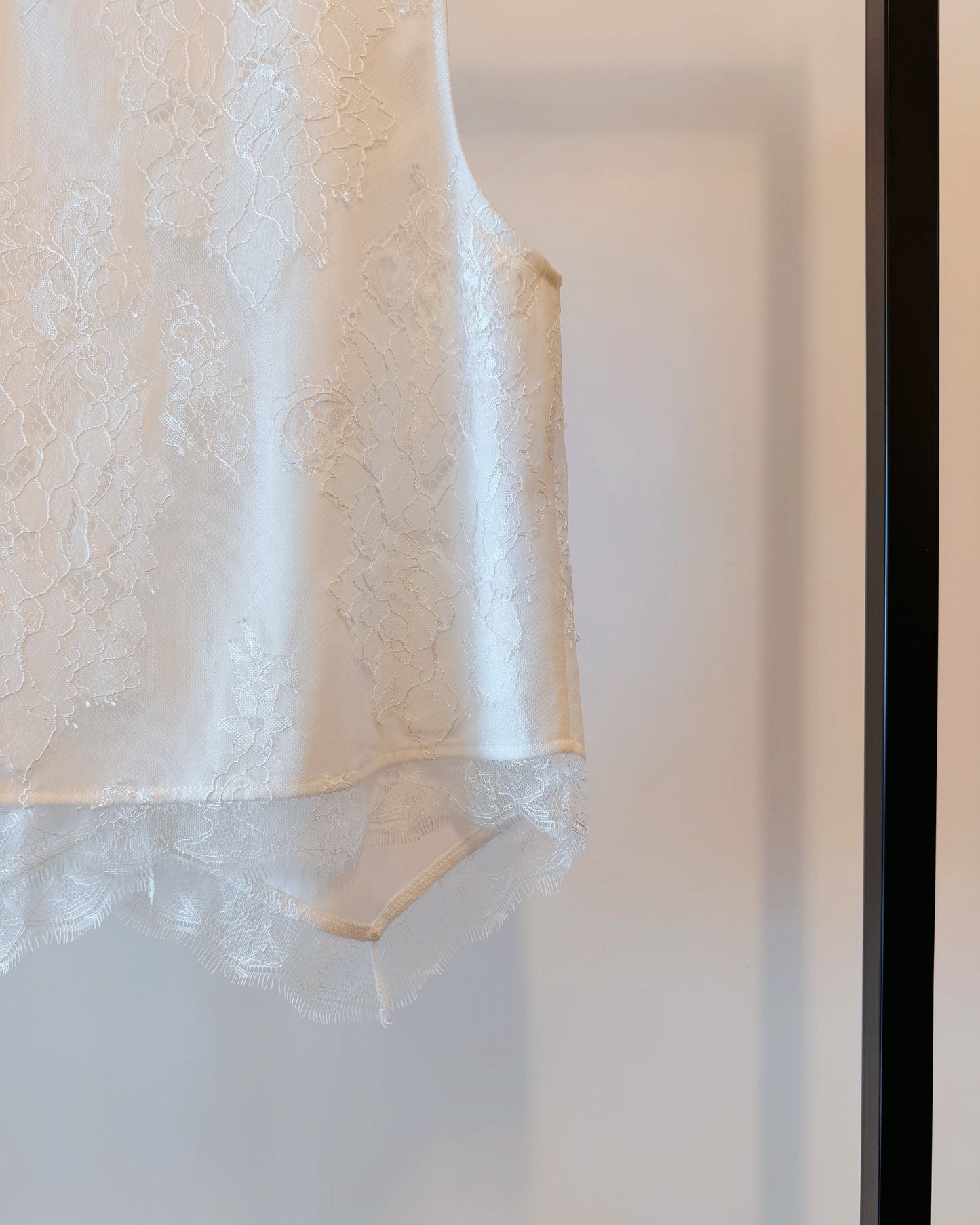 aalis FLAVIA lace waistcoat (White)