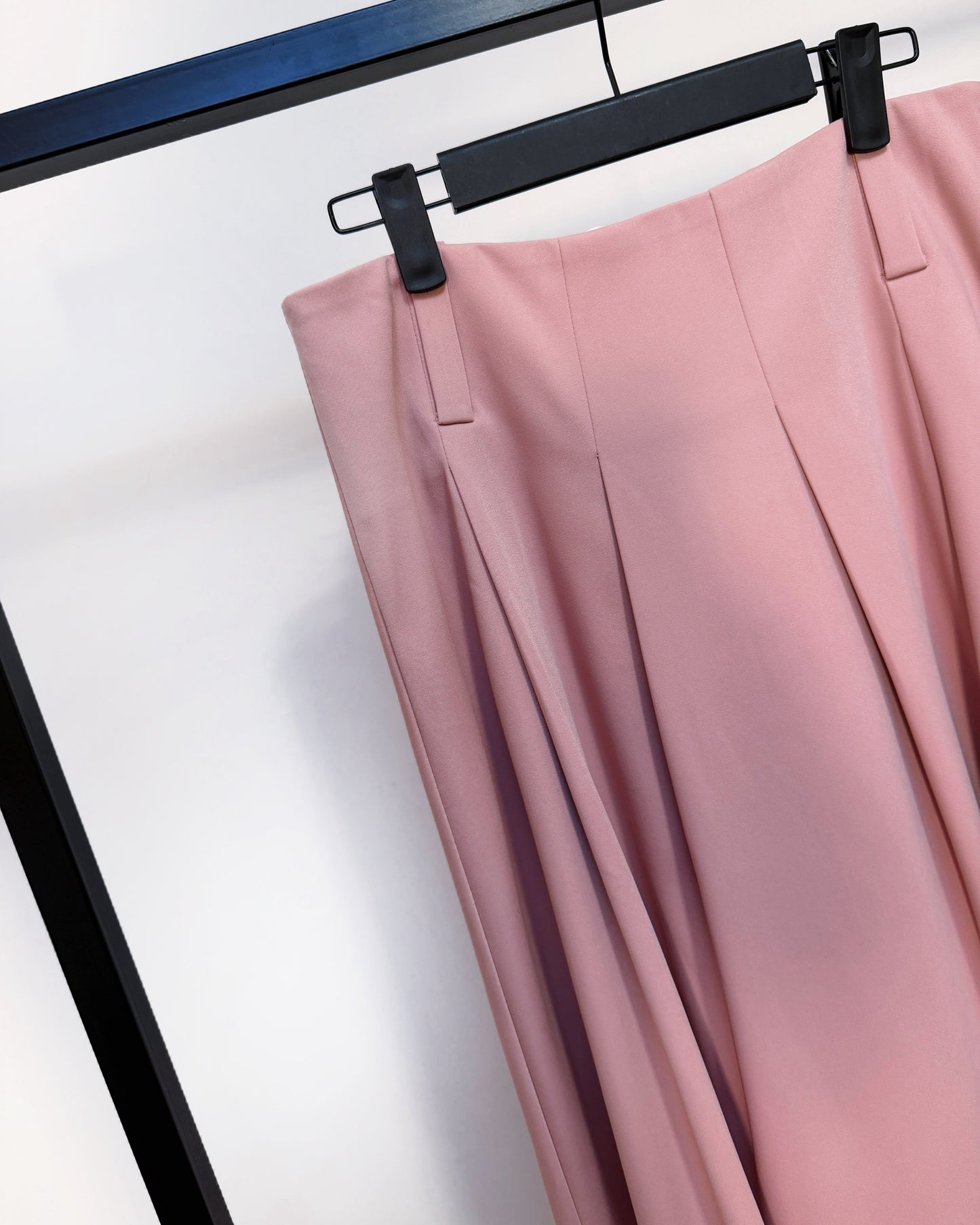 aalis FENJA pleated A-line full skirt (Pink)