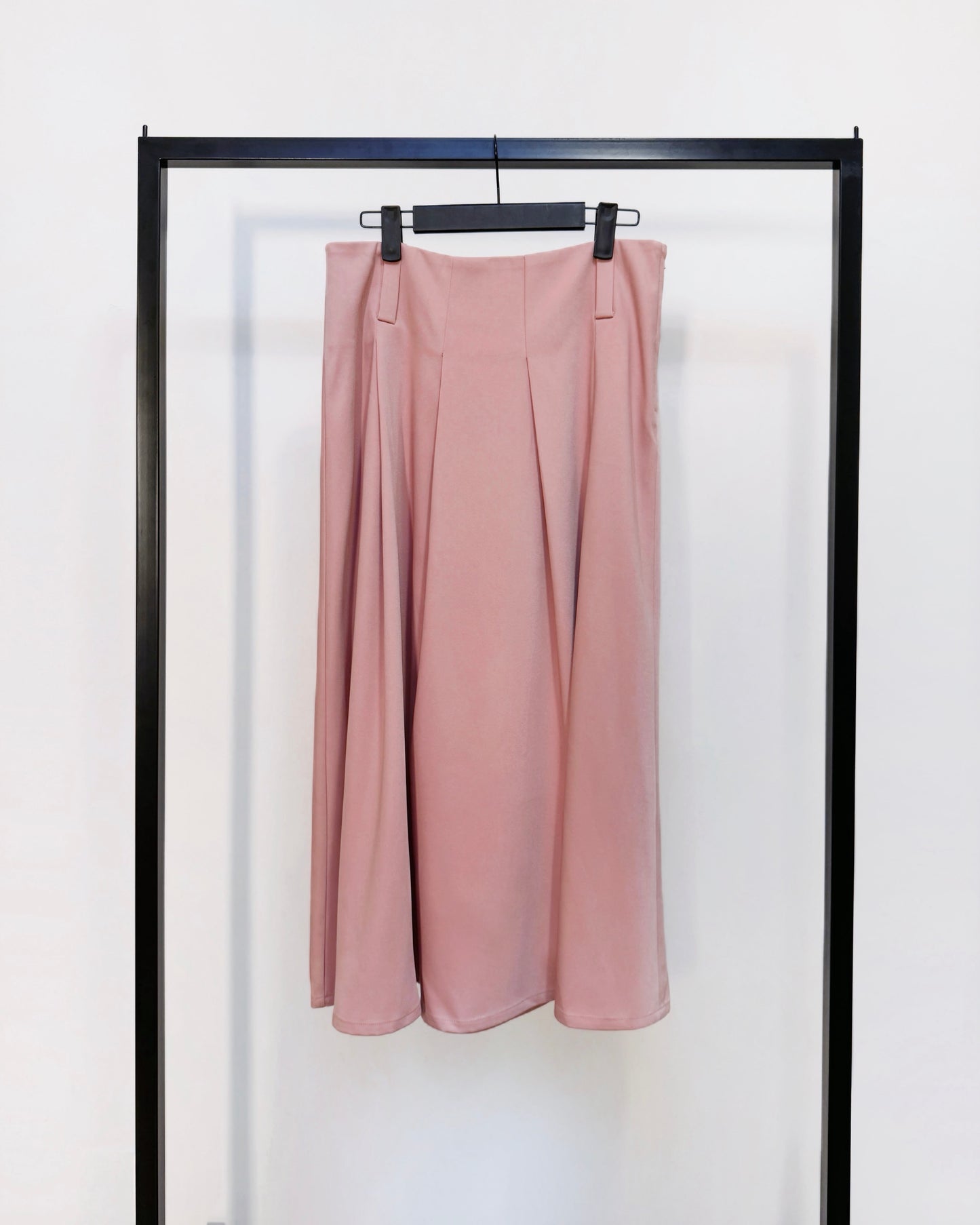 aalis FENJA pleated A-line full skirt (Pink)