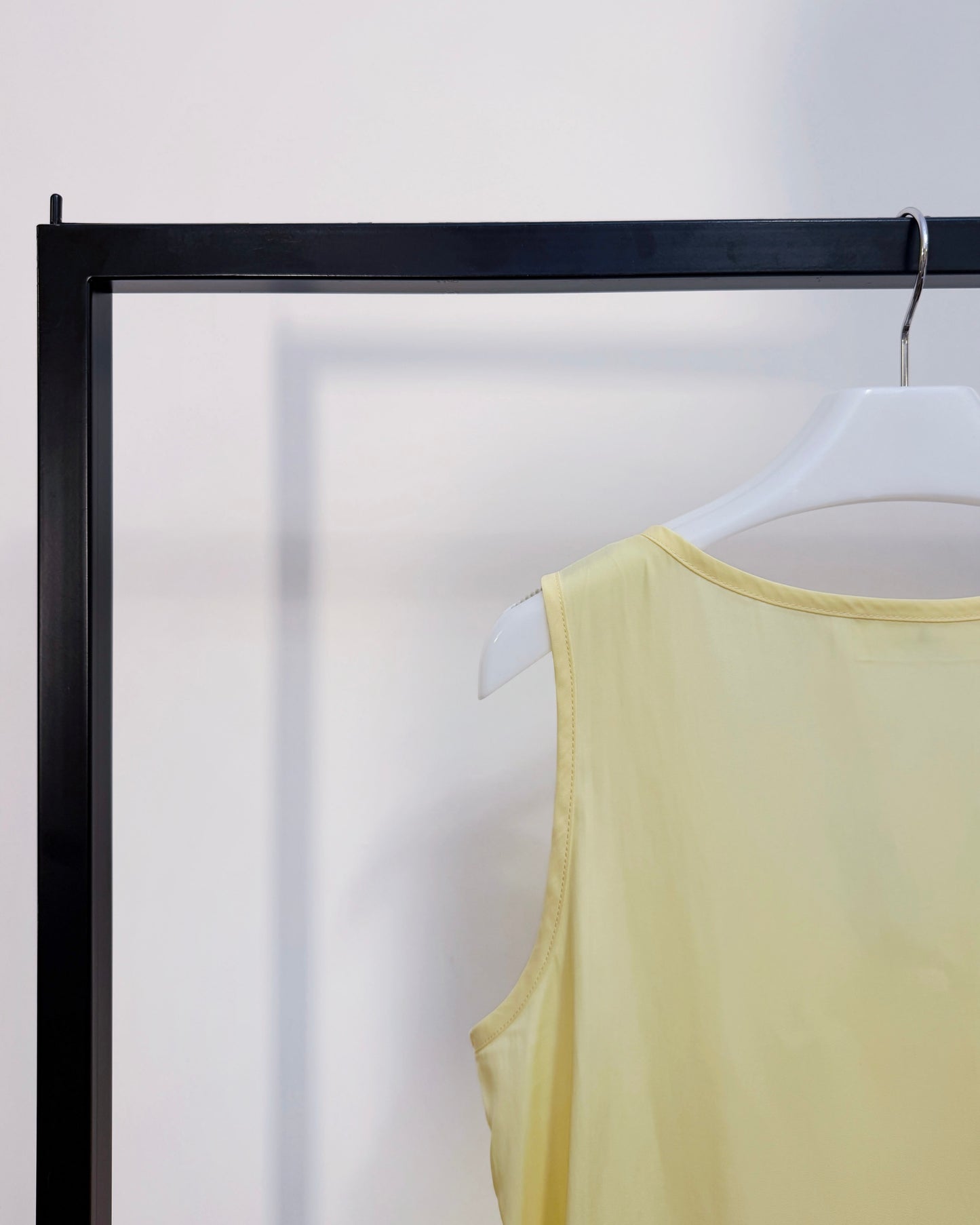 aalis INEZ button up tank (Light Yellow)