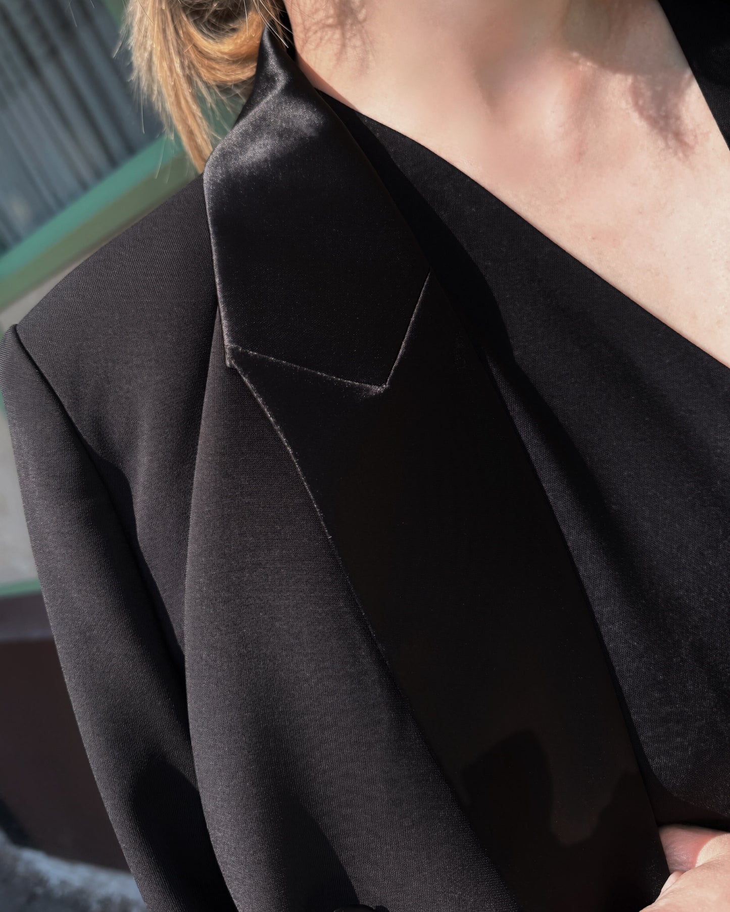 aalis NESSA tux blazer (Black)