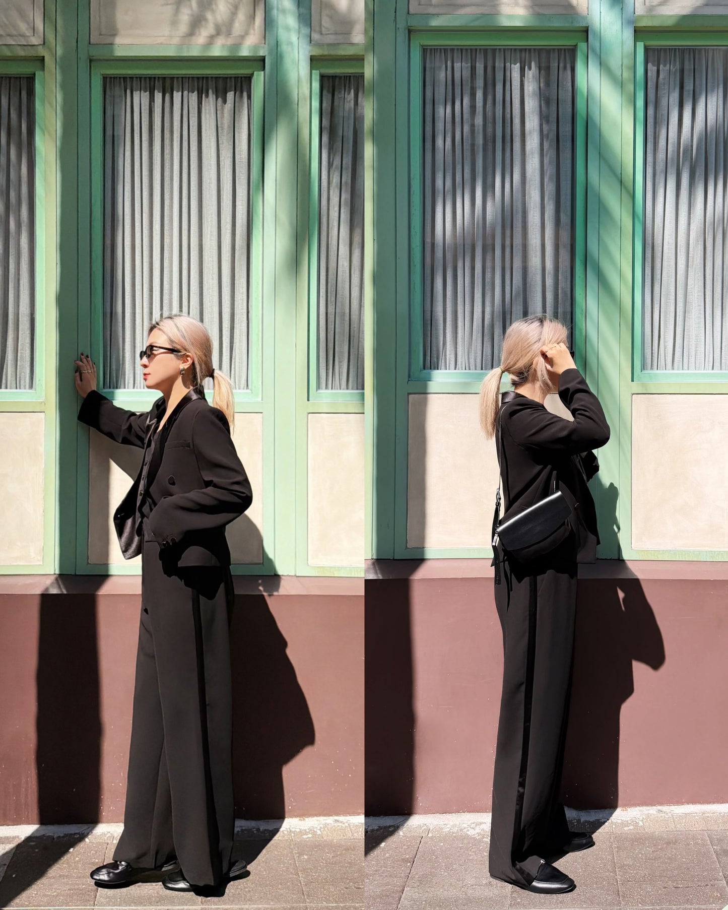 aalis NESSA tux blazer (Black)
