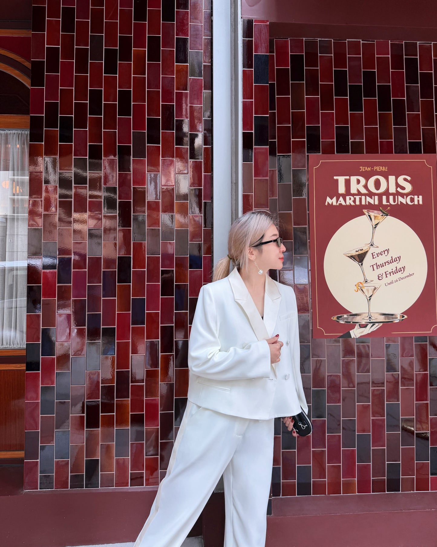 aalis NESSA tux blazer (Ivory)