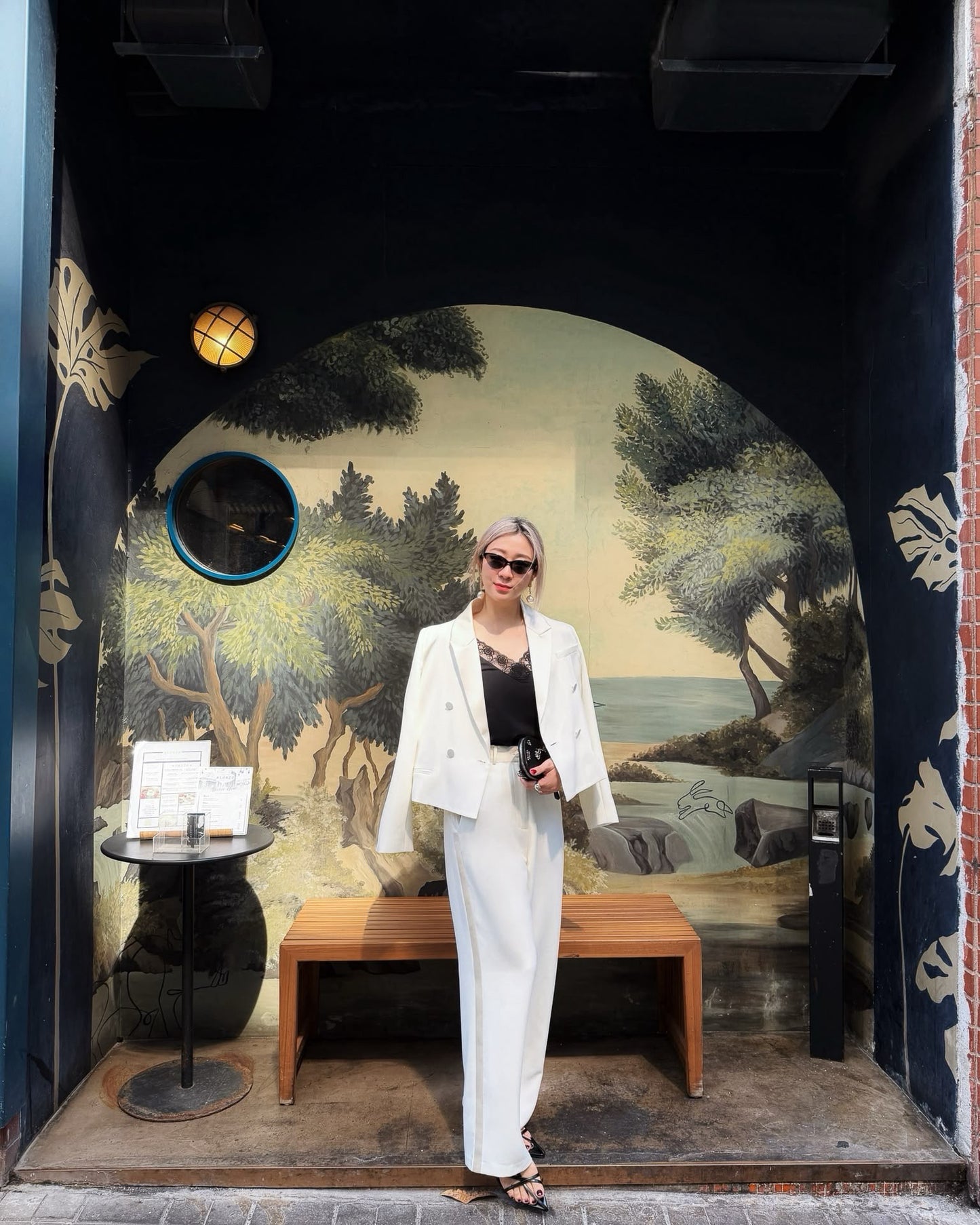 aalis NESSA tux blazer (Ivory)