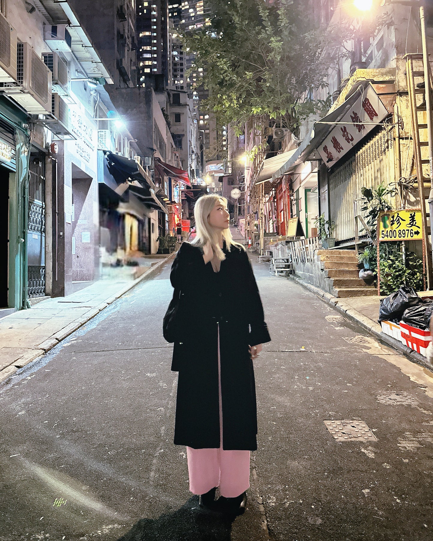 aalis KENN long pleated pants (Pink)