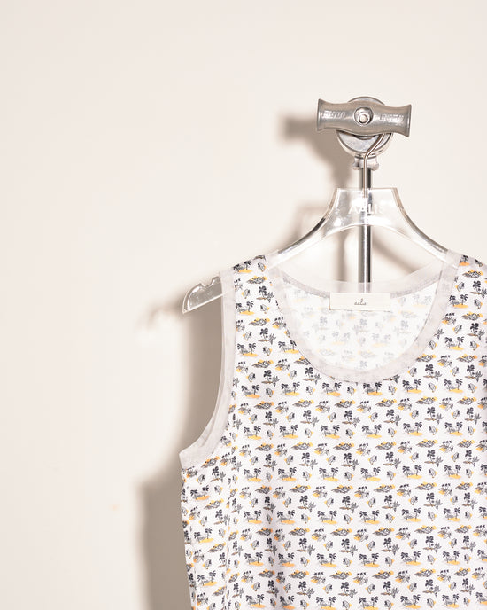 aalis IVY printed tank (Sliver)