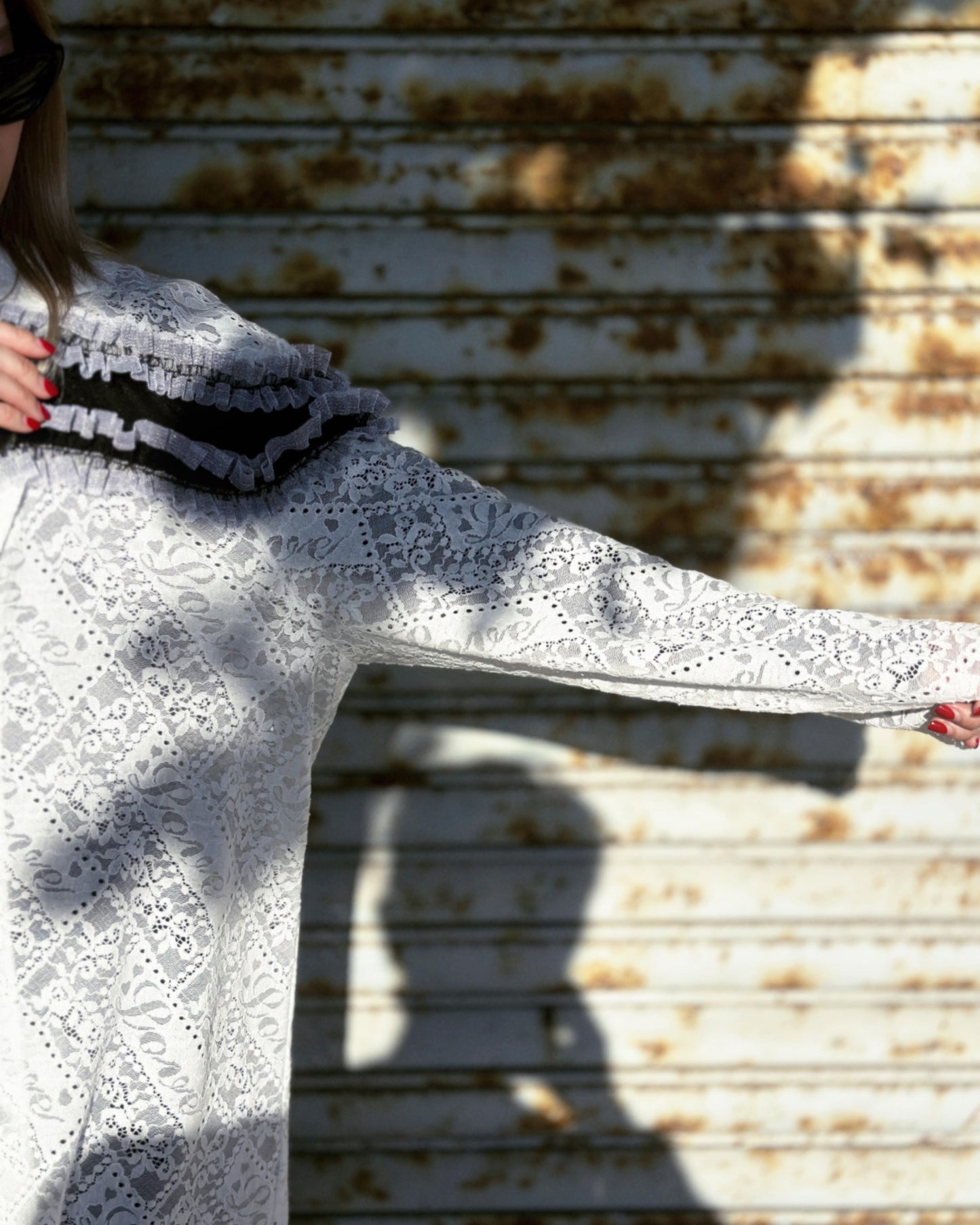 aalis DELISHA lace blazer (White Lace)