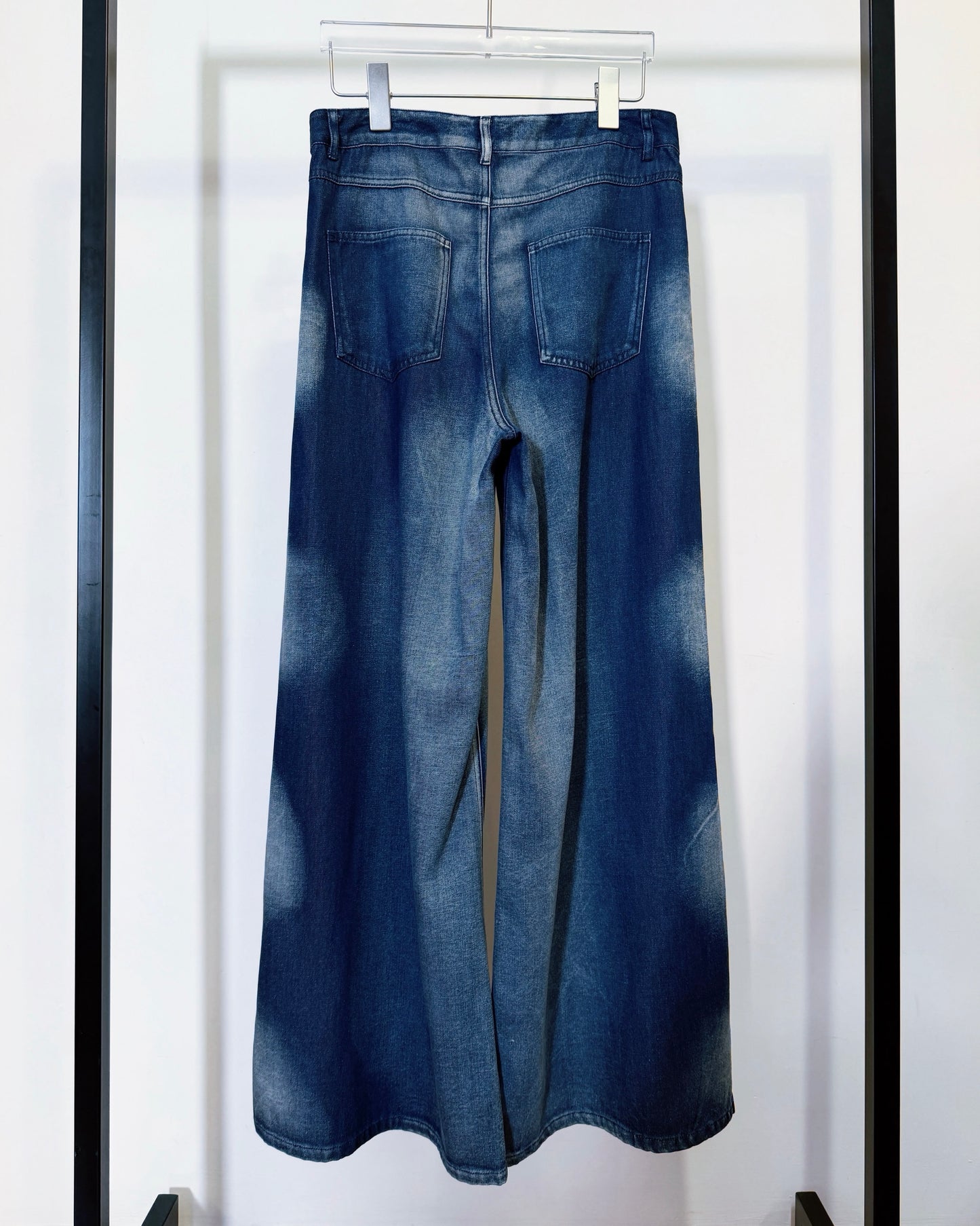 aalis SAI wash effect jeans (Blue Denim)