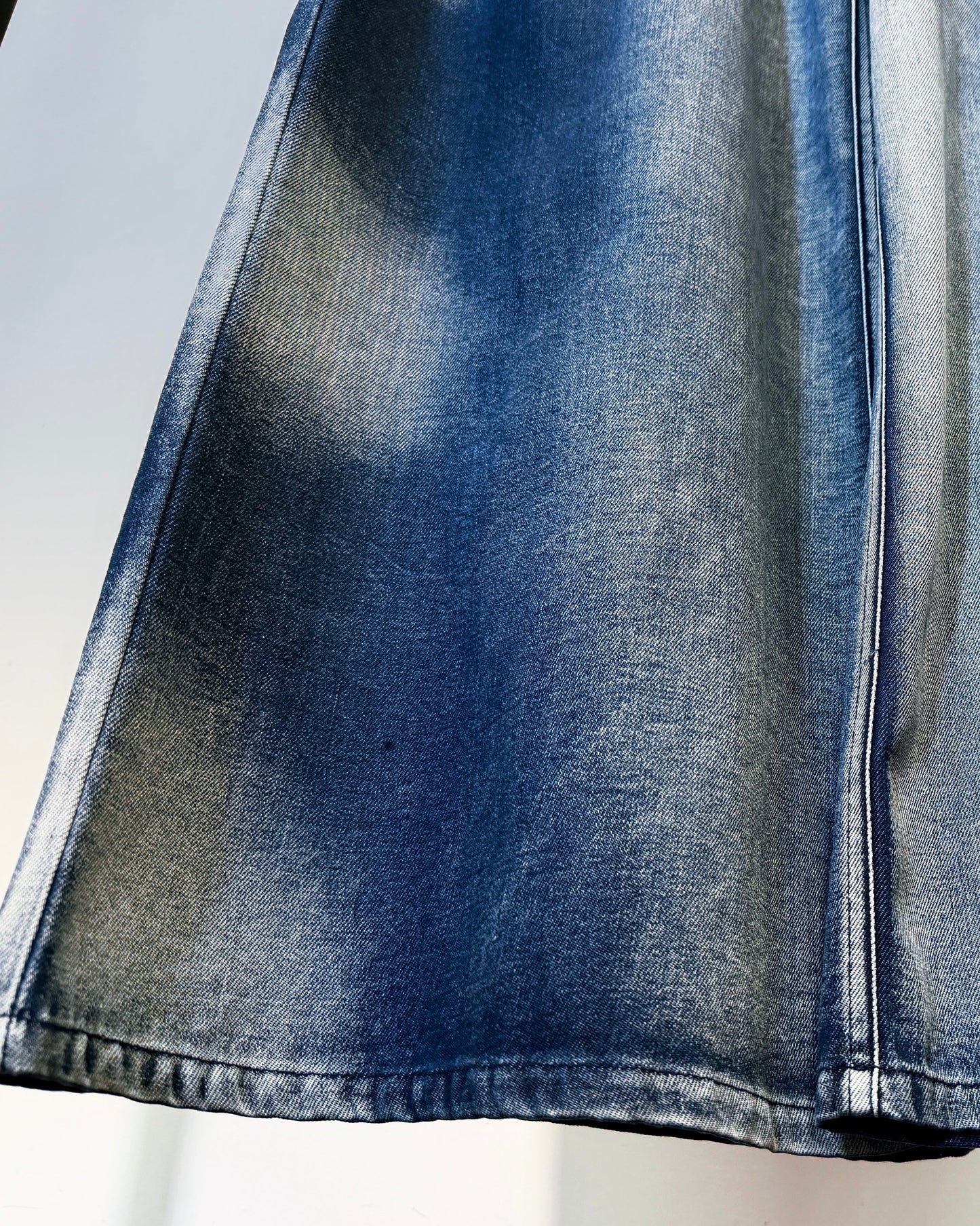aalis SAI wash effect jeans (Blue Denim)