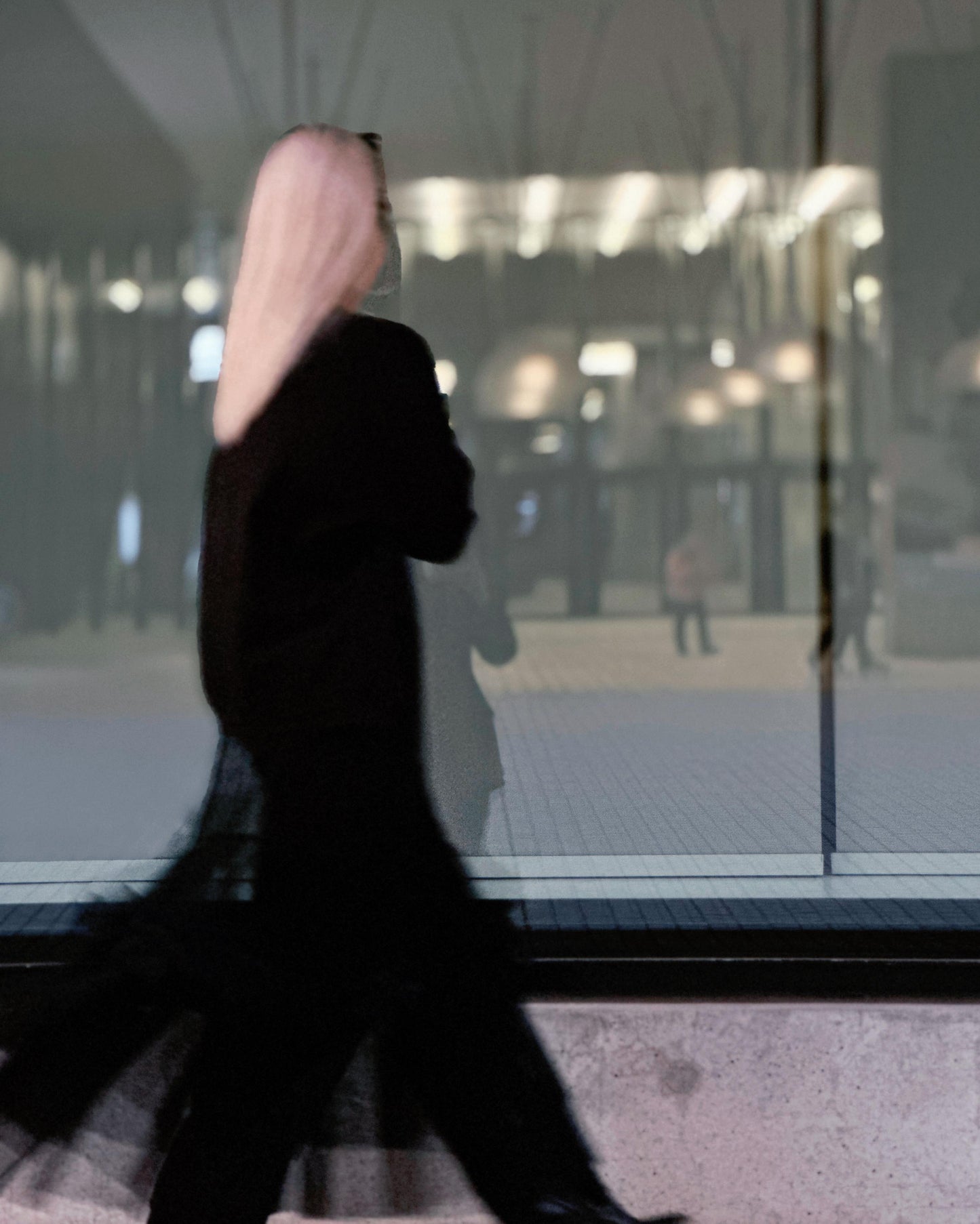 aalis WISTA mesh ruffle detail skirt (Black Silver)