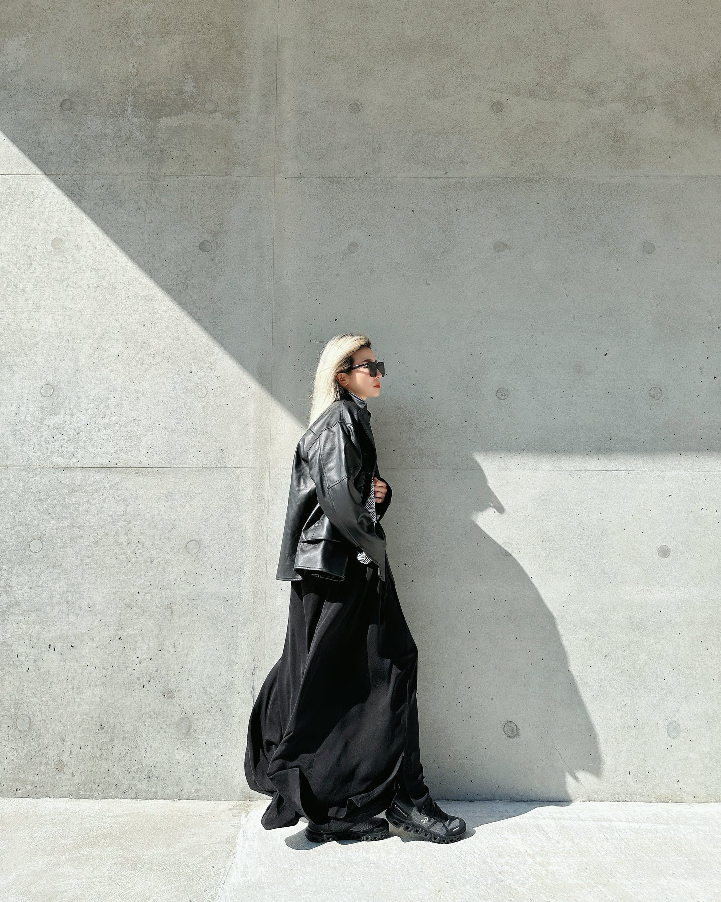 (Pre-order) aalis TOKYO leather jacket (Black)