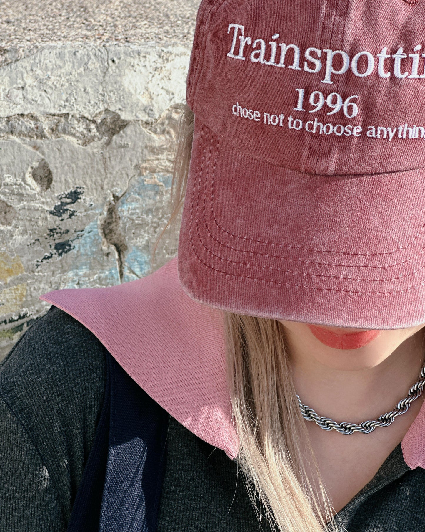 aalis WALTON knit collar v neck ribbed top (Heather Grey Mix)