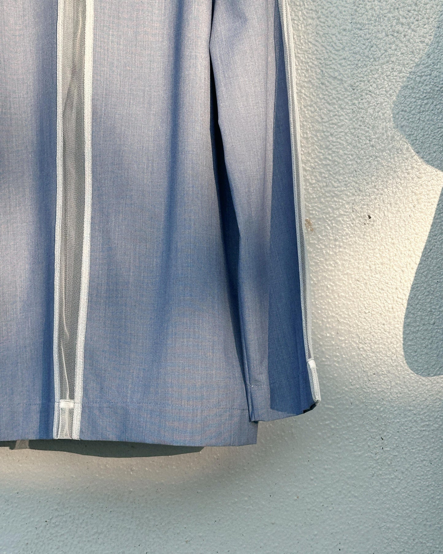 aalis ISOLA mesh cutout blazer (Blue)