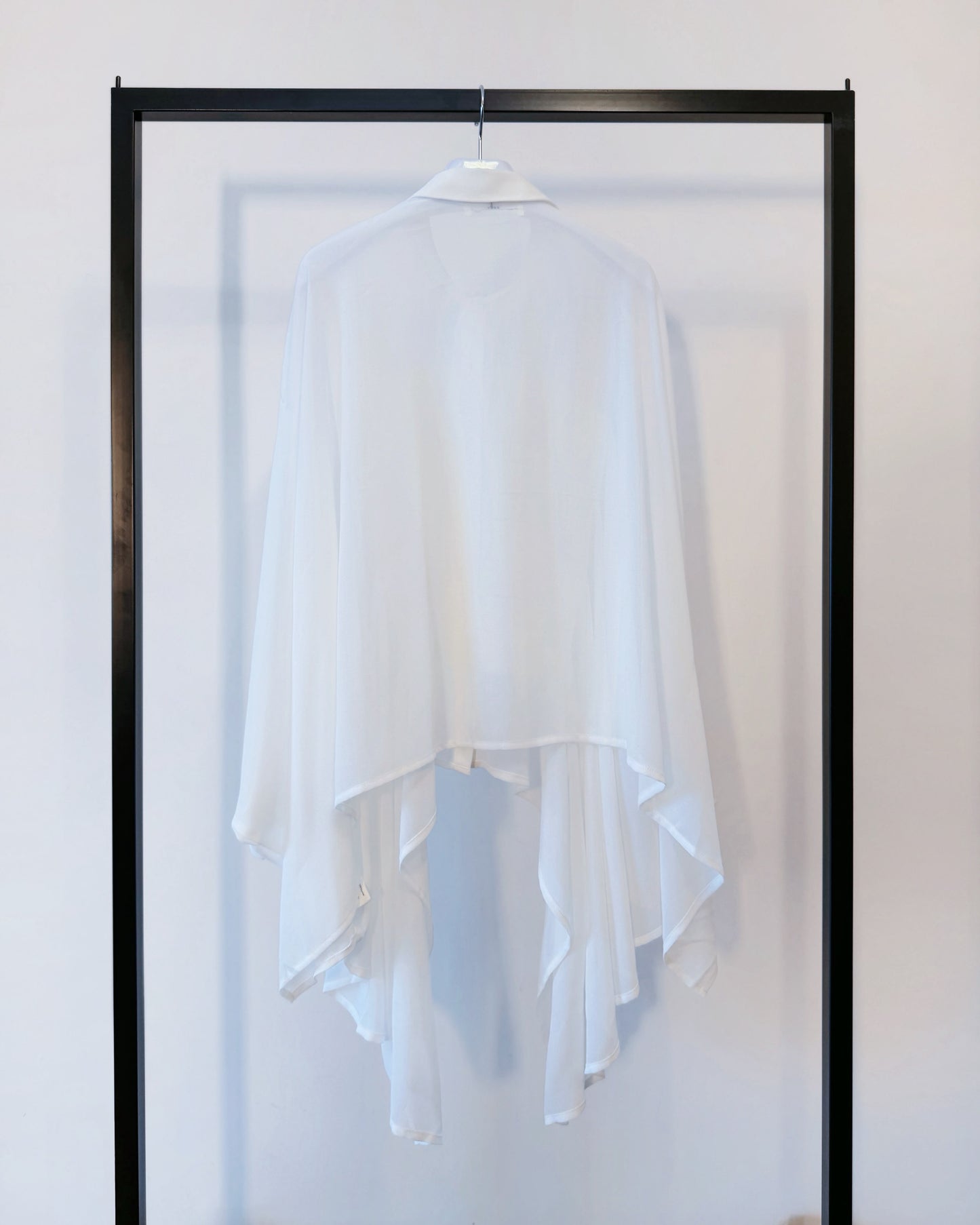 aalis NELLIA tiers panel batwing shirt (White)