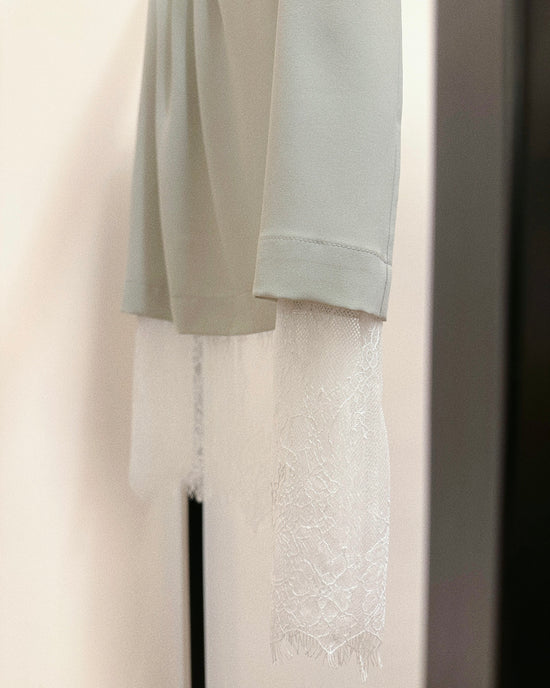 aalis ENCANY lace insert skirt (Mint)