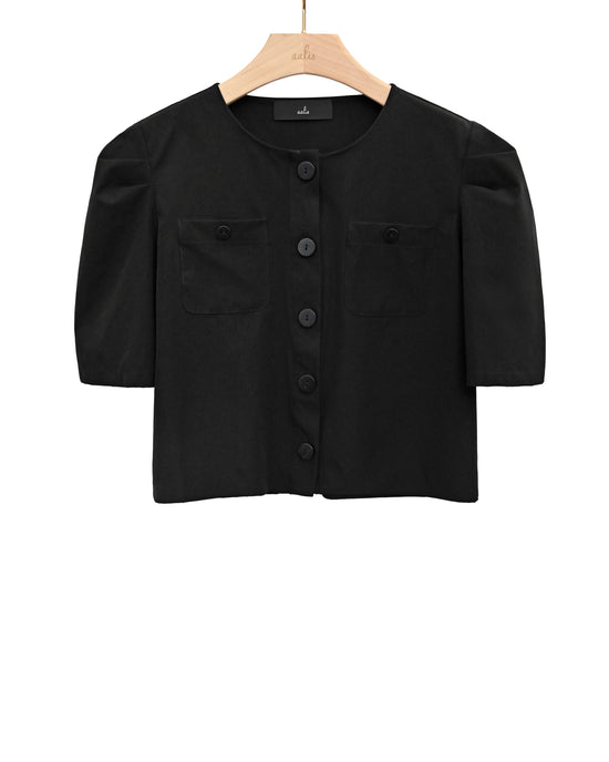 aalis NAN 3D shoulder jacket (Black)