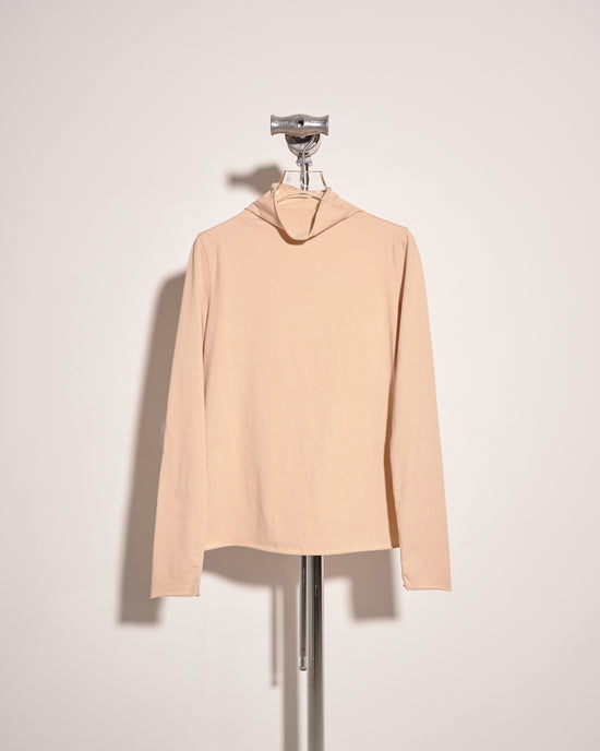 Load image into Gallery viewer, aalis BO turtle neck L/S top (Beige)
