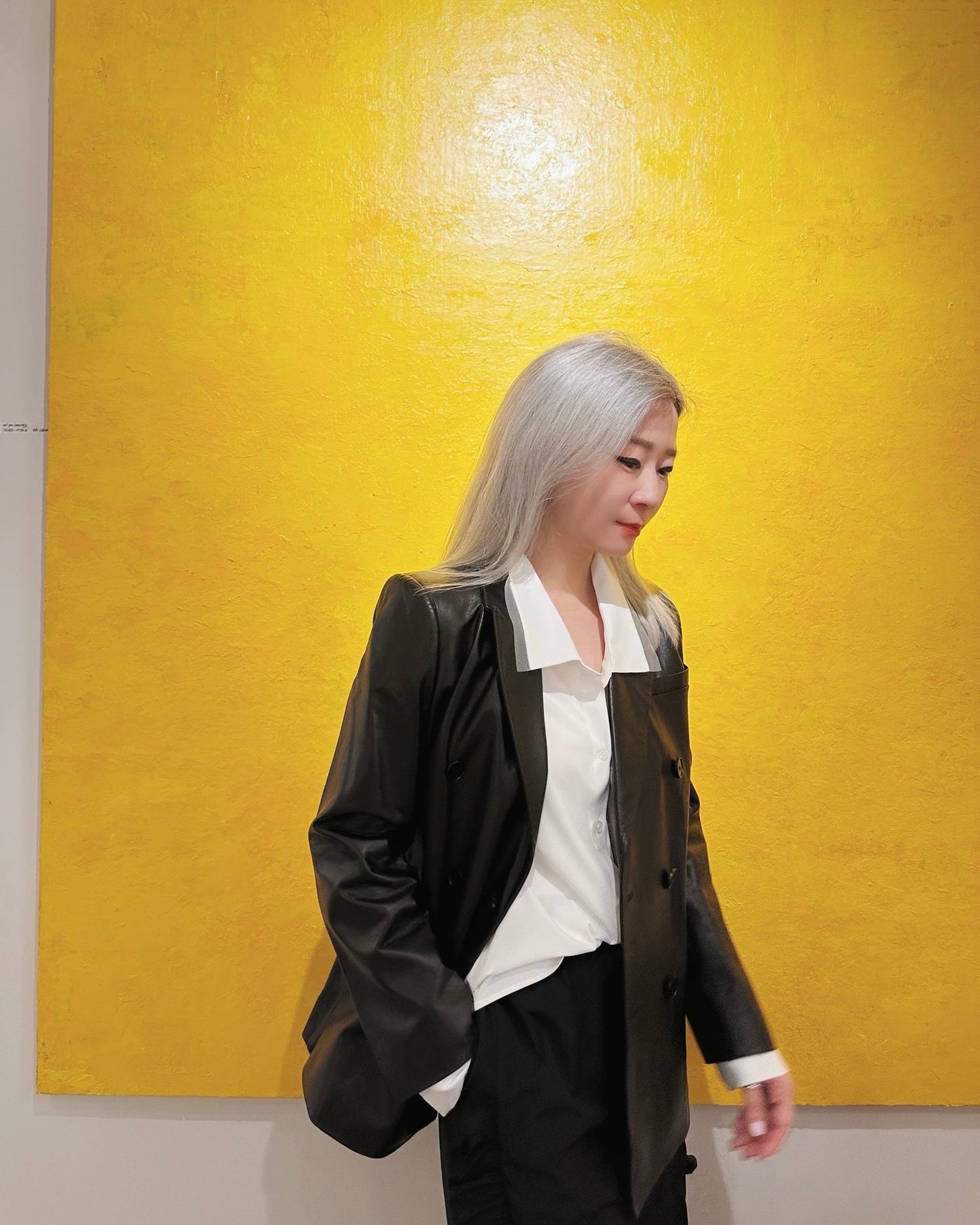 (Pre-order) aalis MONI leather blazer (Custom size)