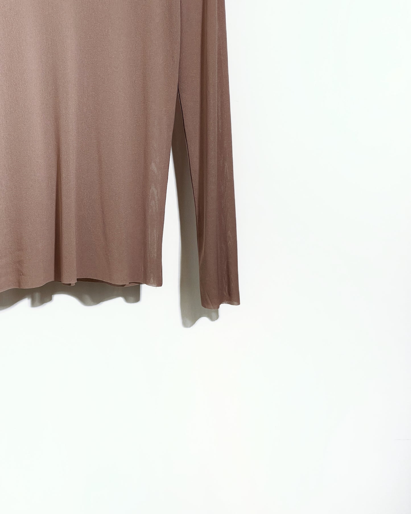 aalis RIVA NS FW25 mesh turtle neck top (Coco)