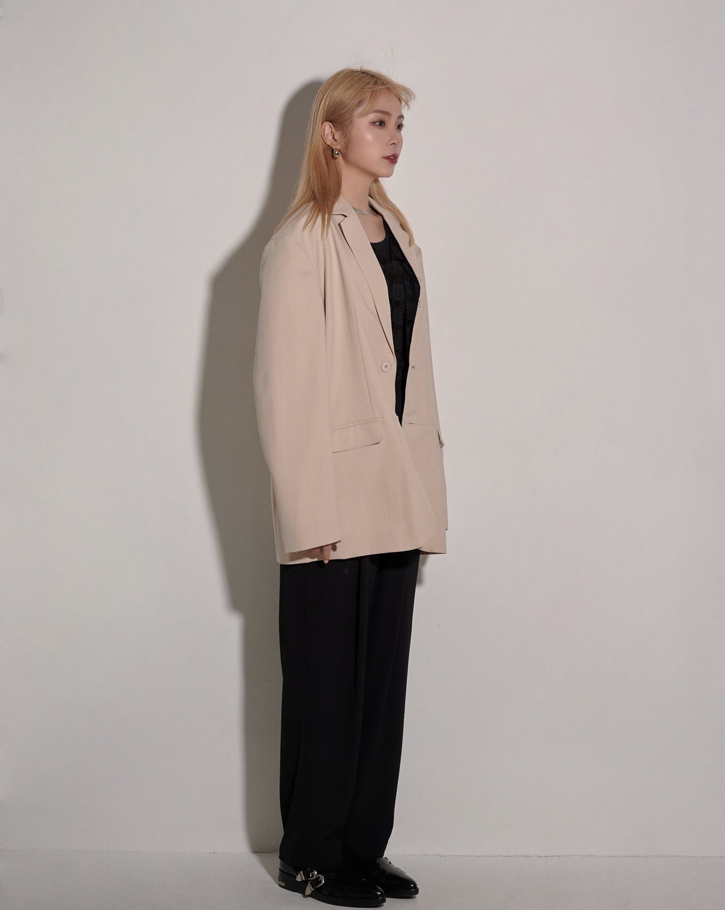 aalis DELLA oversized blazer (Oatmeal)