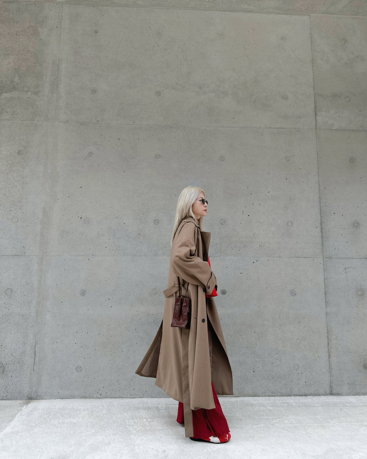 (Pre-order) aalis VEA classic trench coat (Khaki)