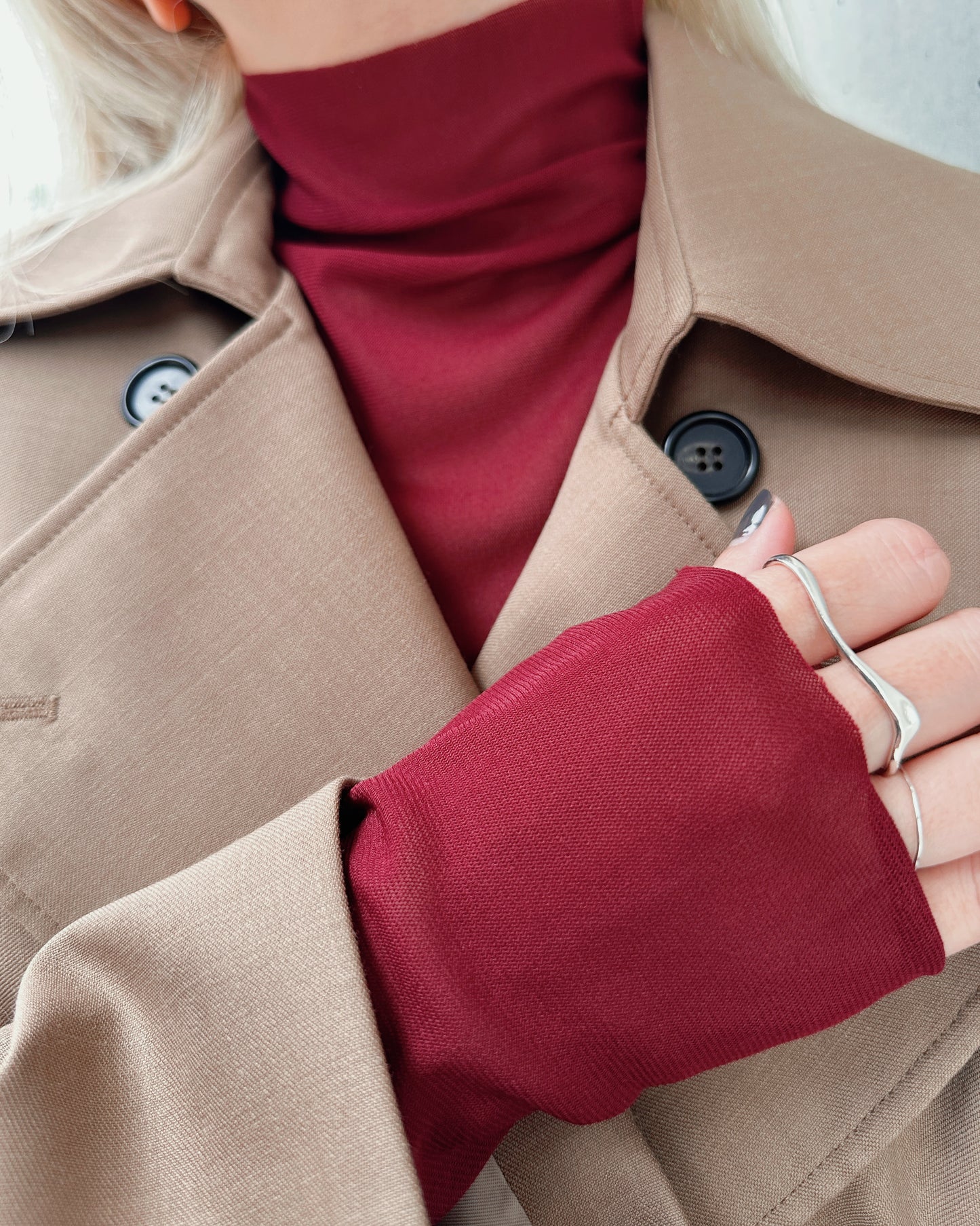 (Pre-order) aalis VEA classic trench coat (Khaki)