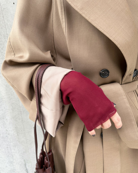 (Pre-order) aalis VEA classic trench coat (Khaki)