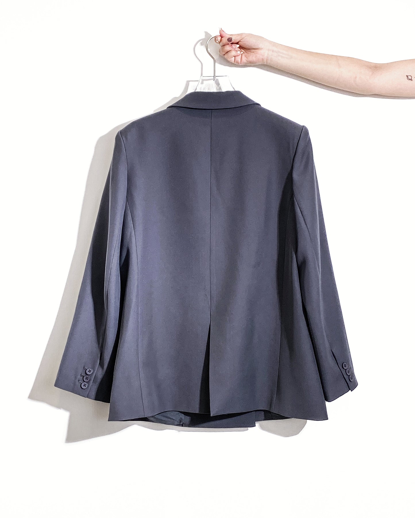 aalis GILLY slant pockets blazer (grey)