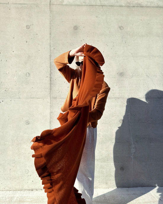 aalis LUCIE FW25 cashmere scarf (Camel)