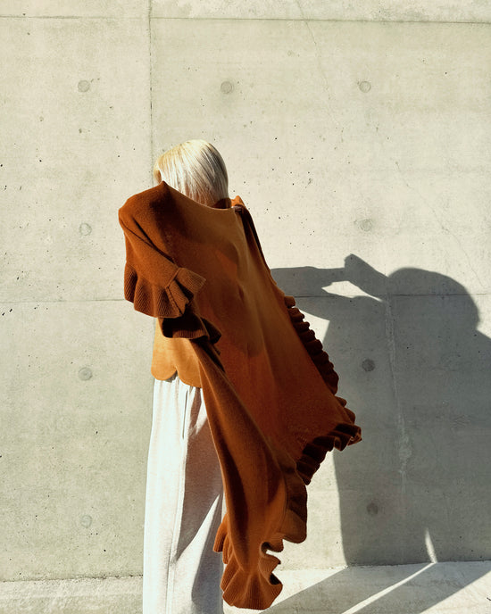 aalis LUCIE FW25 cashmere scarf (Camel)