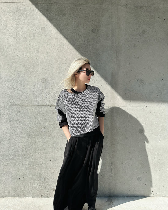 aalis BANKS LONG full length pants (Black)