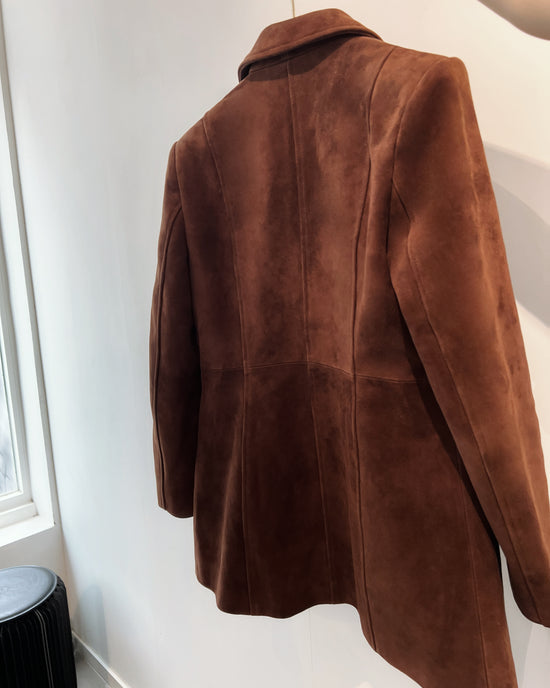 (Pre-order) aalis OXFORD FW25 leather jacket (Camel)