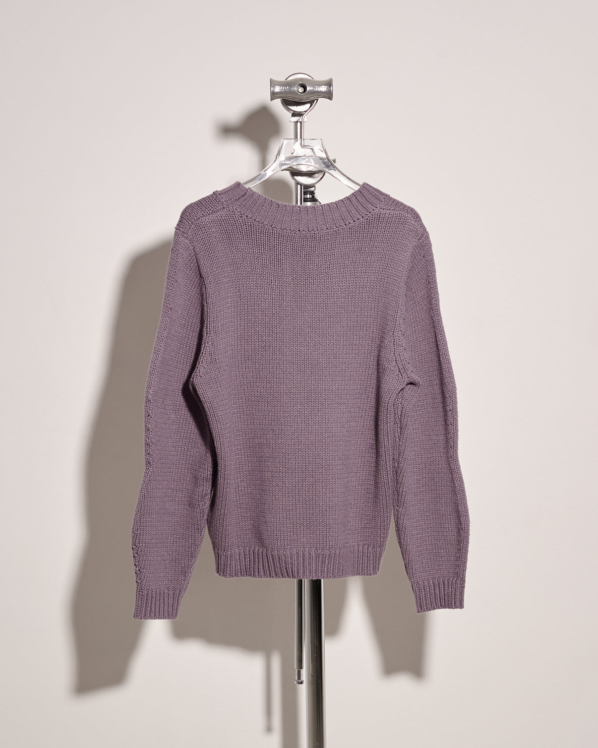 aalis HAW sweater with wavy motive (Purple grey)