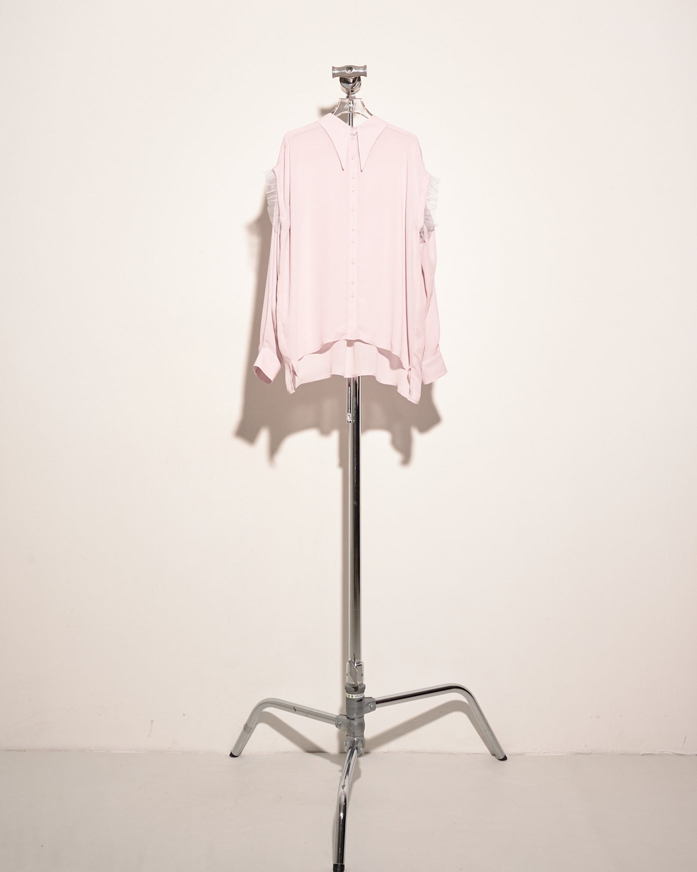 aalis FAIDA removable sleeves shirt (Pink)