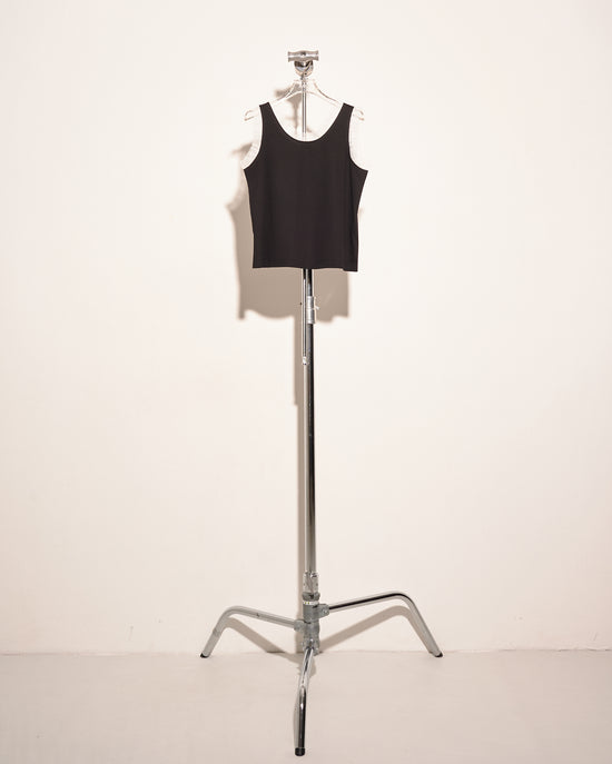 aalis ICE mesh knit tank (Black)