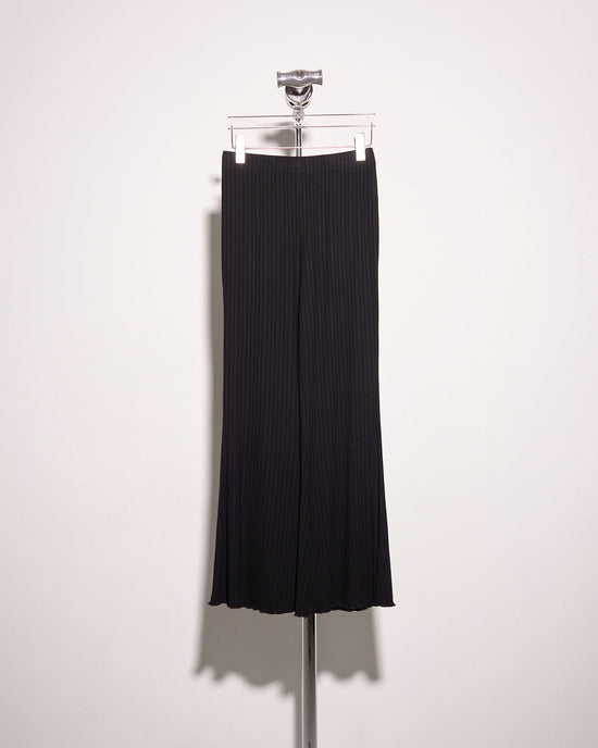 (Pre-order) aalis DENIA ruffle hem pants (Black)