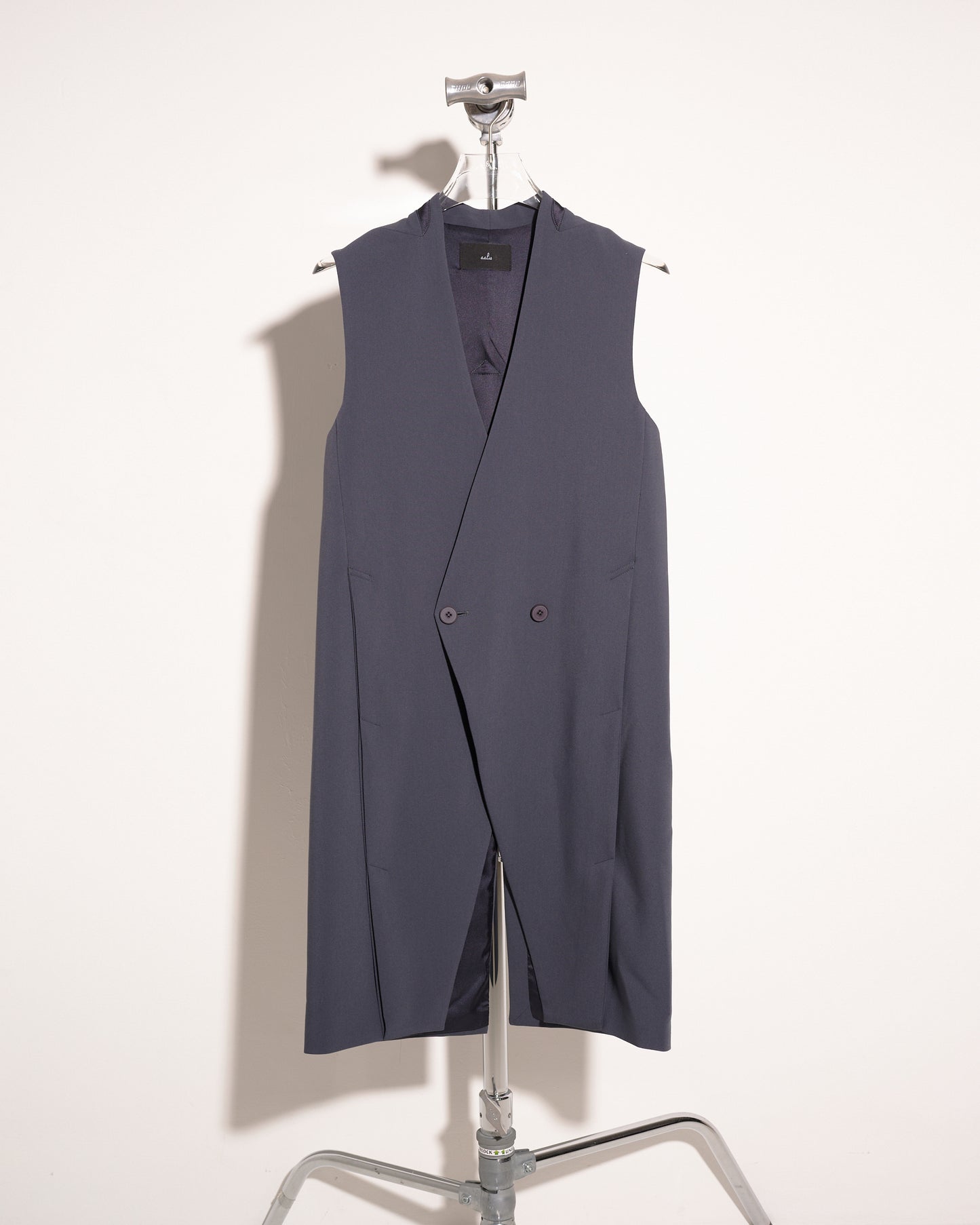 aalis ILLEY double breasted long vest (Grey)