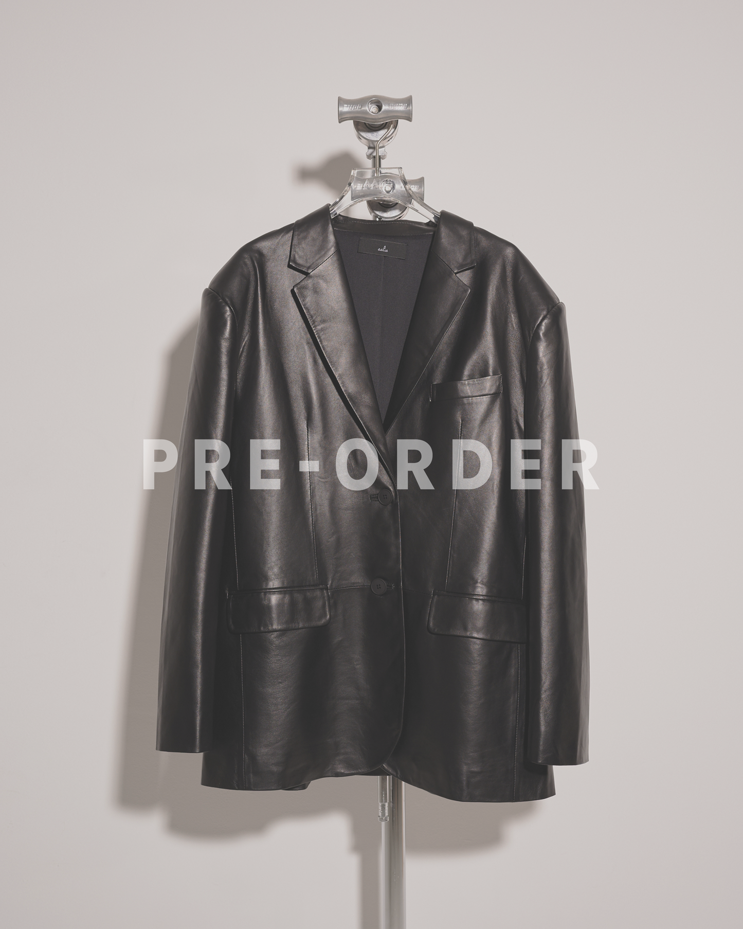 (Pre-order) aalis DELLA oversized leather blazer (6 colours - Regular size)