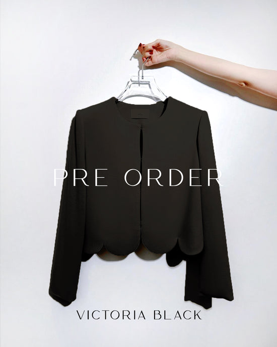 aalis VICTORIA Wool Jacket (BLACK)