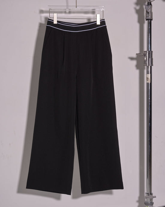 aalis SHEILA elastic band suiting pants (Black)