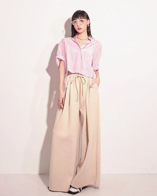 aalis ADIA shiny comfort s/s shirt (Pink)