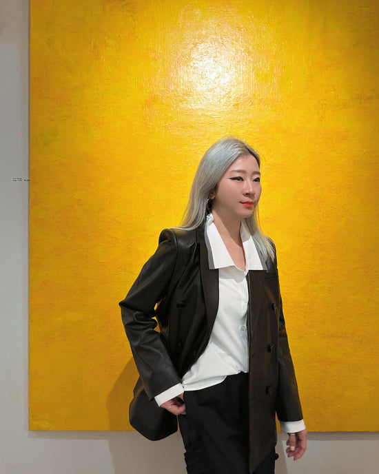 (Pre-order) aalis MONI leather blazer (Custom size)