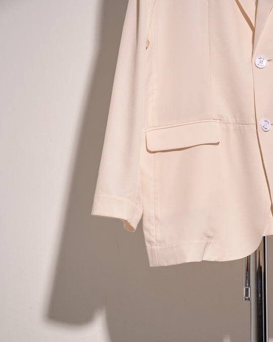 aalis DELLA oversized blazer (Beige solid)