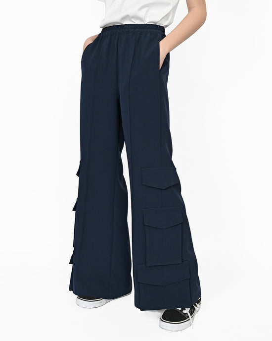 aalis HARLEE relaxed cargo pants (Navy)