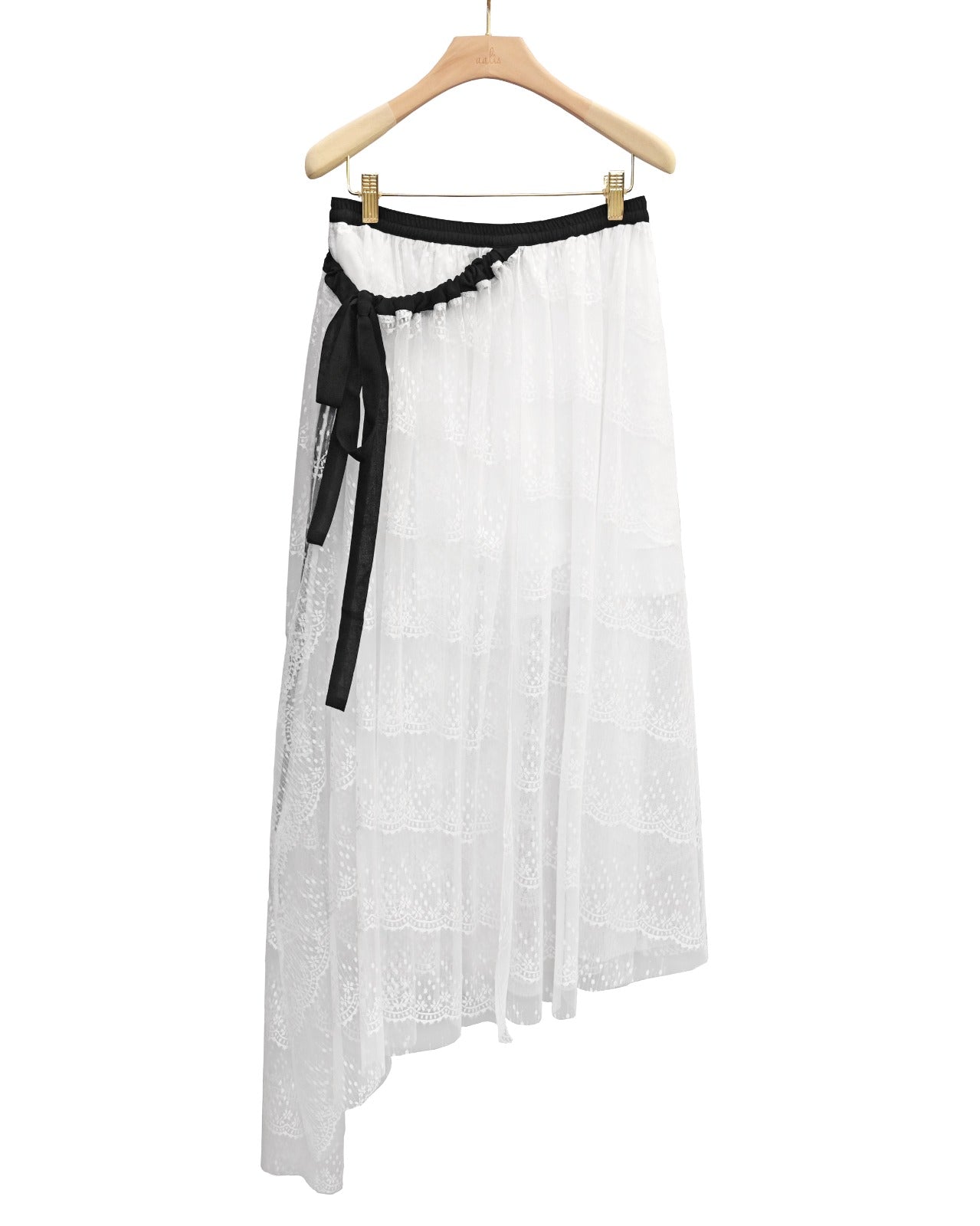 aalis ADELINA lace skirt (White)