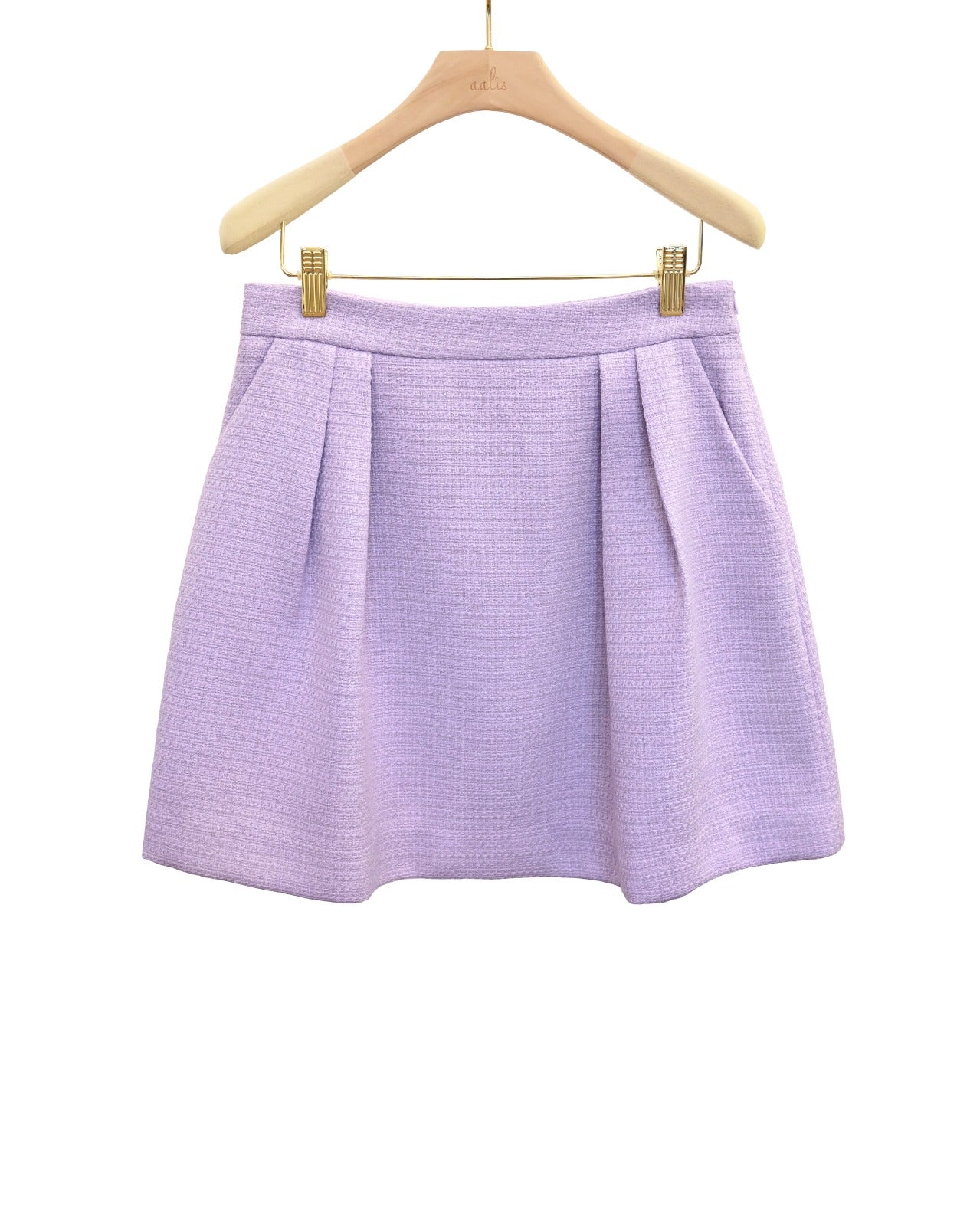 aalis POLLY tweed skirt (Purple)