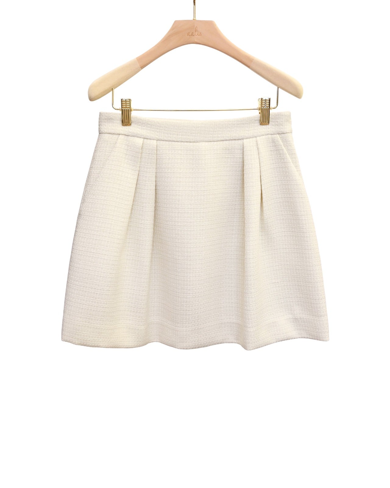 aalis POLLY tweed skirt (Ivory)