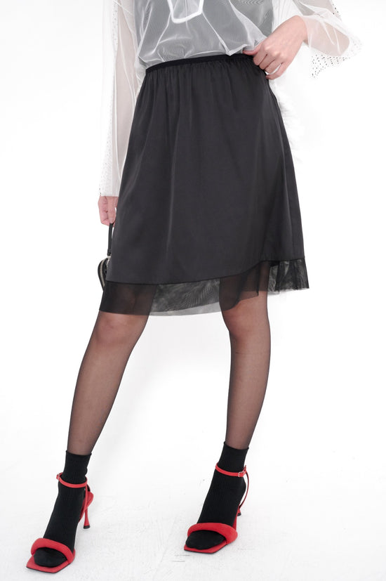 Load image into Gallery viewer, aalis COH lining skirt (Black)
